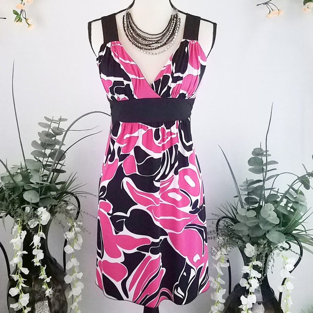 Speechless Pink Floral Summer Dress